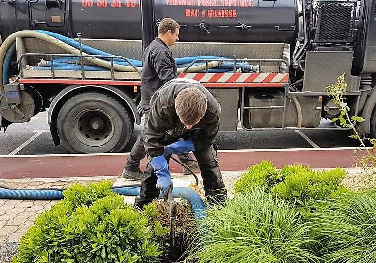 Vidange et curage à Dax