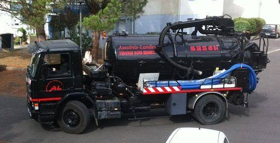 Entreprise de vidange de fosses septiques et bac à graisse à Dax et ses alentours